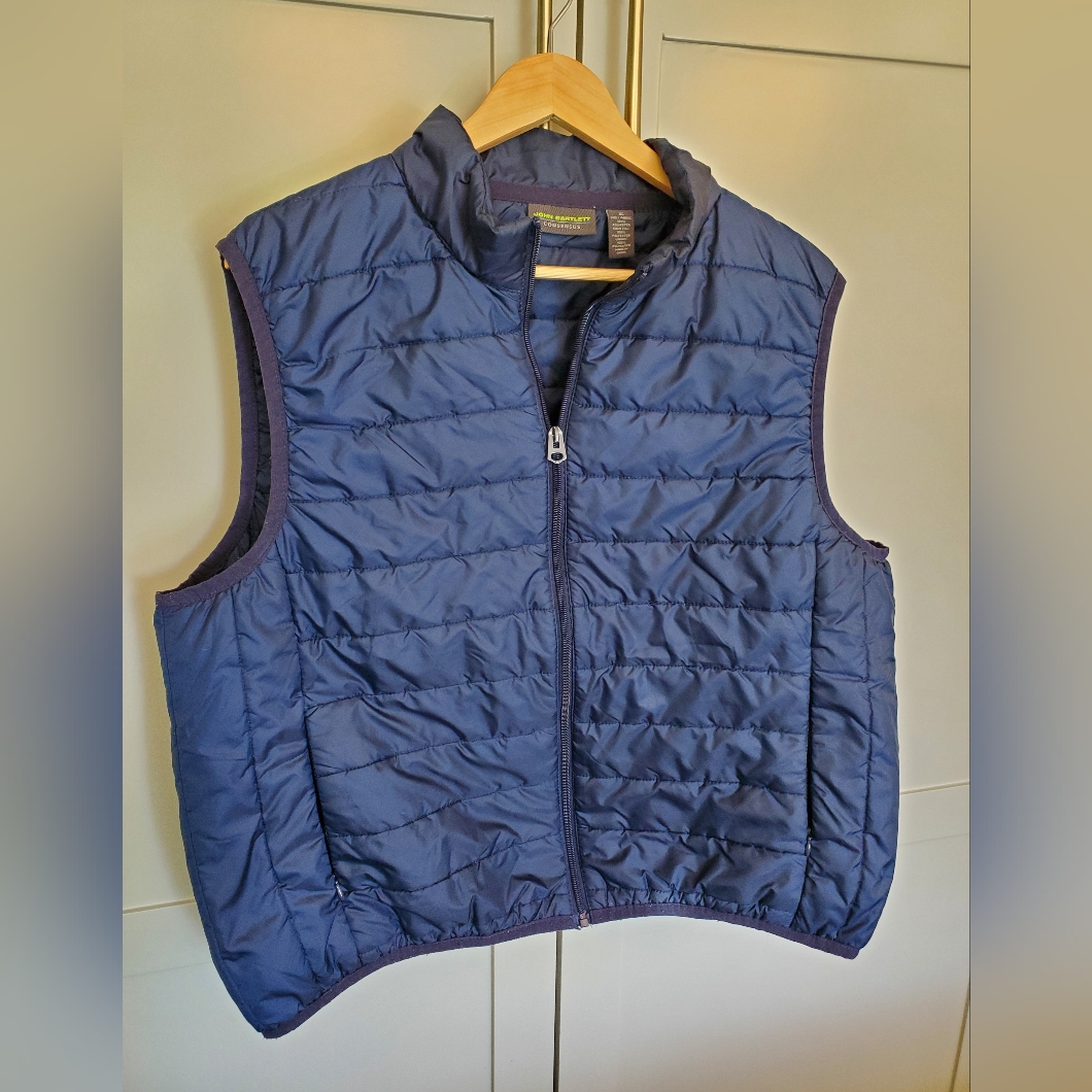 John Bartlett Mens Puffer Vest Sz Xl John Bartlett Mens Puffer Vest Sz Xl